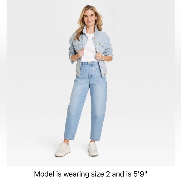 High rise cropped jeans - Picture 7 of 8